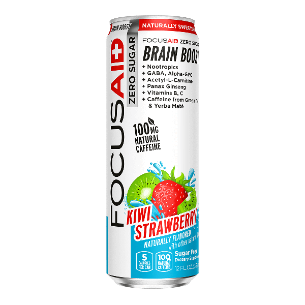 FOCUSAID® ZERO KIWI STRAWBERRY 12ct