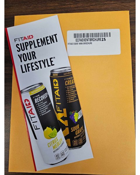FITAID EVENT BROCHURE - 25 pack