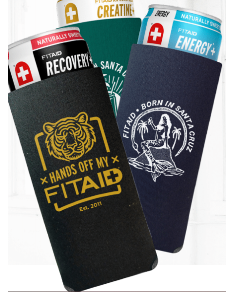 FITAID Koozie - Sleek Can 3 Pack