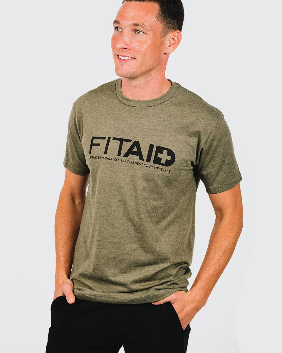 Fitaid Military Green t-shirt