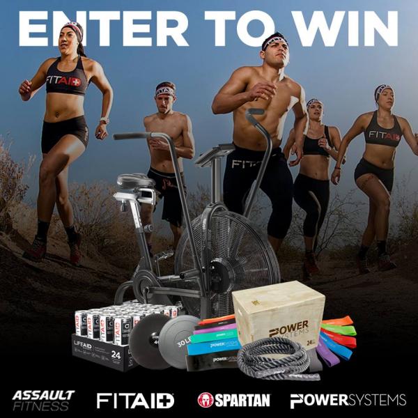FITAID Partners with Spartan for Spartan World Championship Giveaway