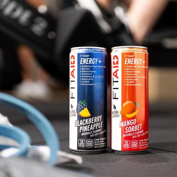 Zero Sugar Energy Drink Naturally Sweetened with Monk Fruit and Stevia