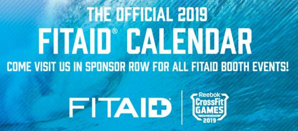 Official FITAID Calendar of Events for the 2019 Reebok CrossFit Games