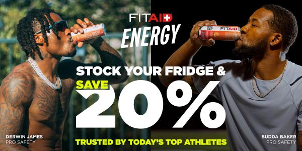 Did Someone Say It’s Football Season? Get Back in the Game with 20% off FITAID Energy!