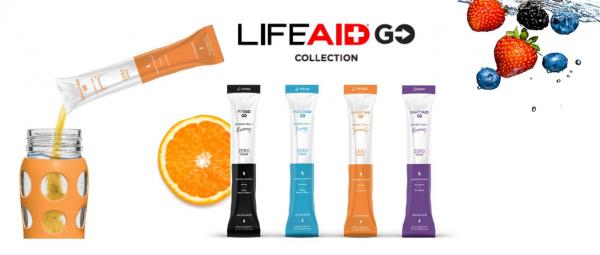 It's GO! Time: LIFEAID Introduces New Collection for Hydration + Vitamins on the GO!