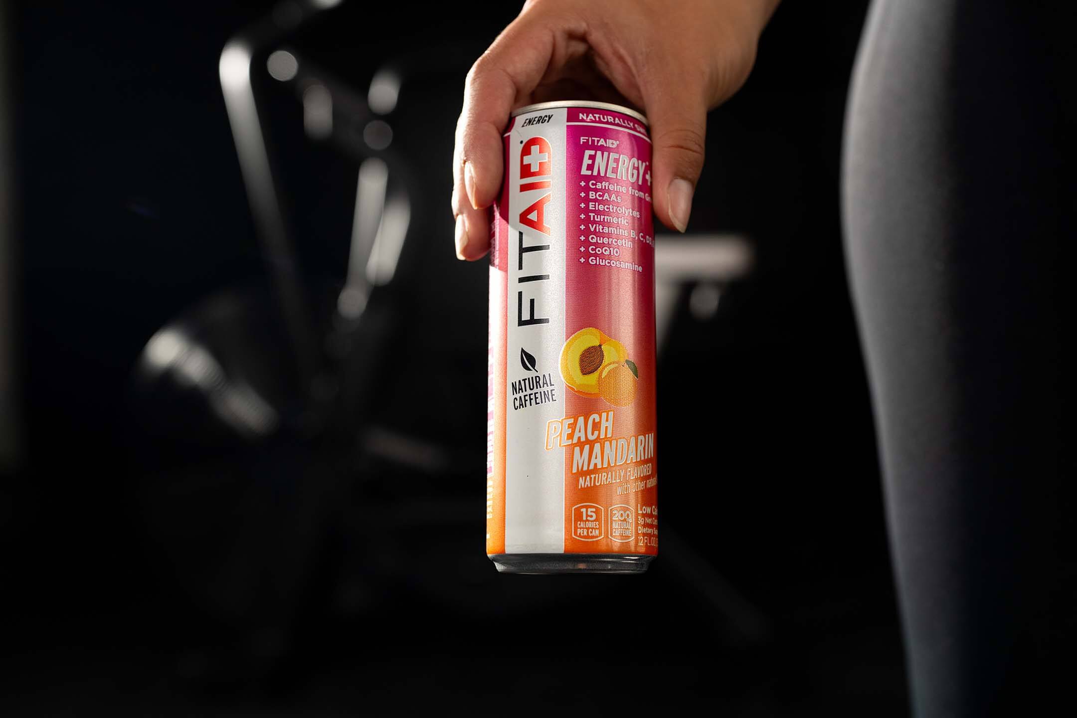 FITAID Energy Peach Mandarin Naturally Sweetened