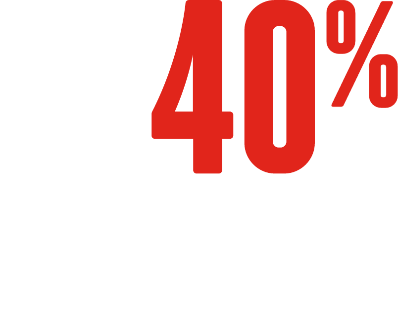 Get 40% OFF + free shipping!