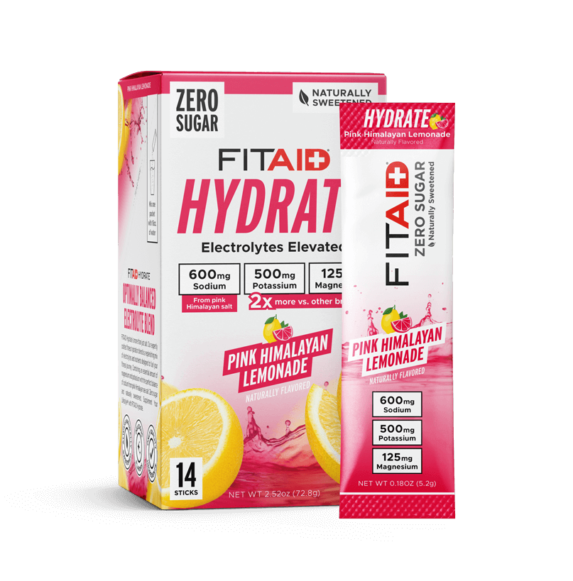 FITAID Hydrate Pink Himalayan Lemonade