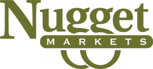 Nugget Markets. A green nugget markets logo